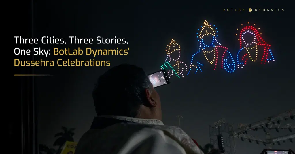 Three Cities, Three Stories in the Sky: How BotLab Dynamics Reimagined Dussehra 2026