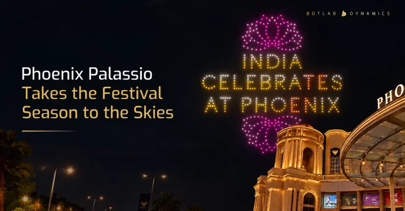How Phoenix Palassio Launched Its Festive Season with a Drone Light Show