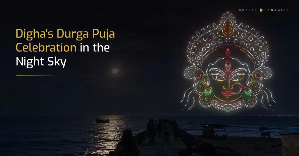 Digha Durga Puja Drone Show 2026: The Spirit of the Devi