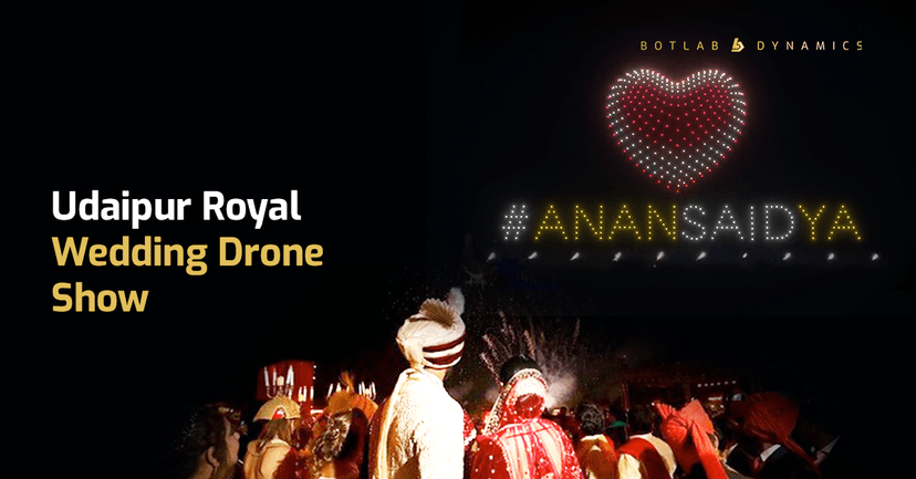 Udaipur Drone Show 2026: Elevating Royal Wedding Celebration