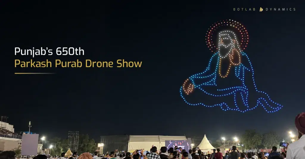 Inside Punjab's 650th Parkash Purab Drone Light Show Campaign