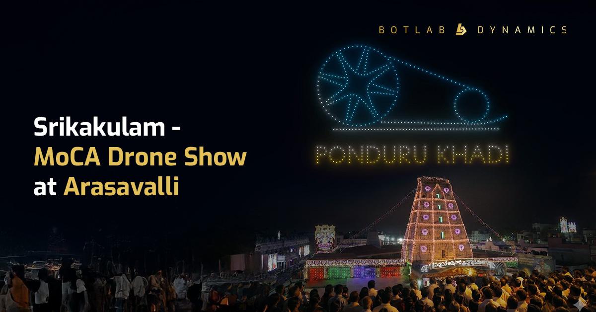 Unveiling the Srikakulam Drone Show at Arasavalli, Andhra Pradesh