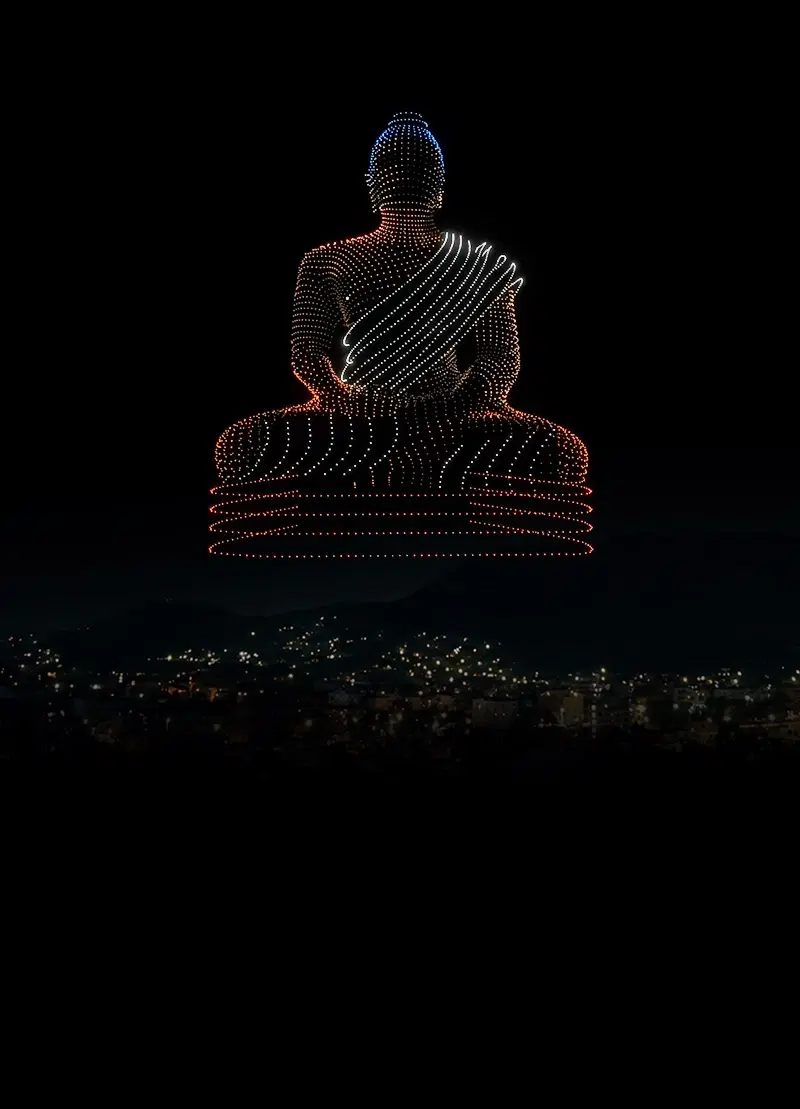 Amaravati 5x Guinness World Record Drone Light Show