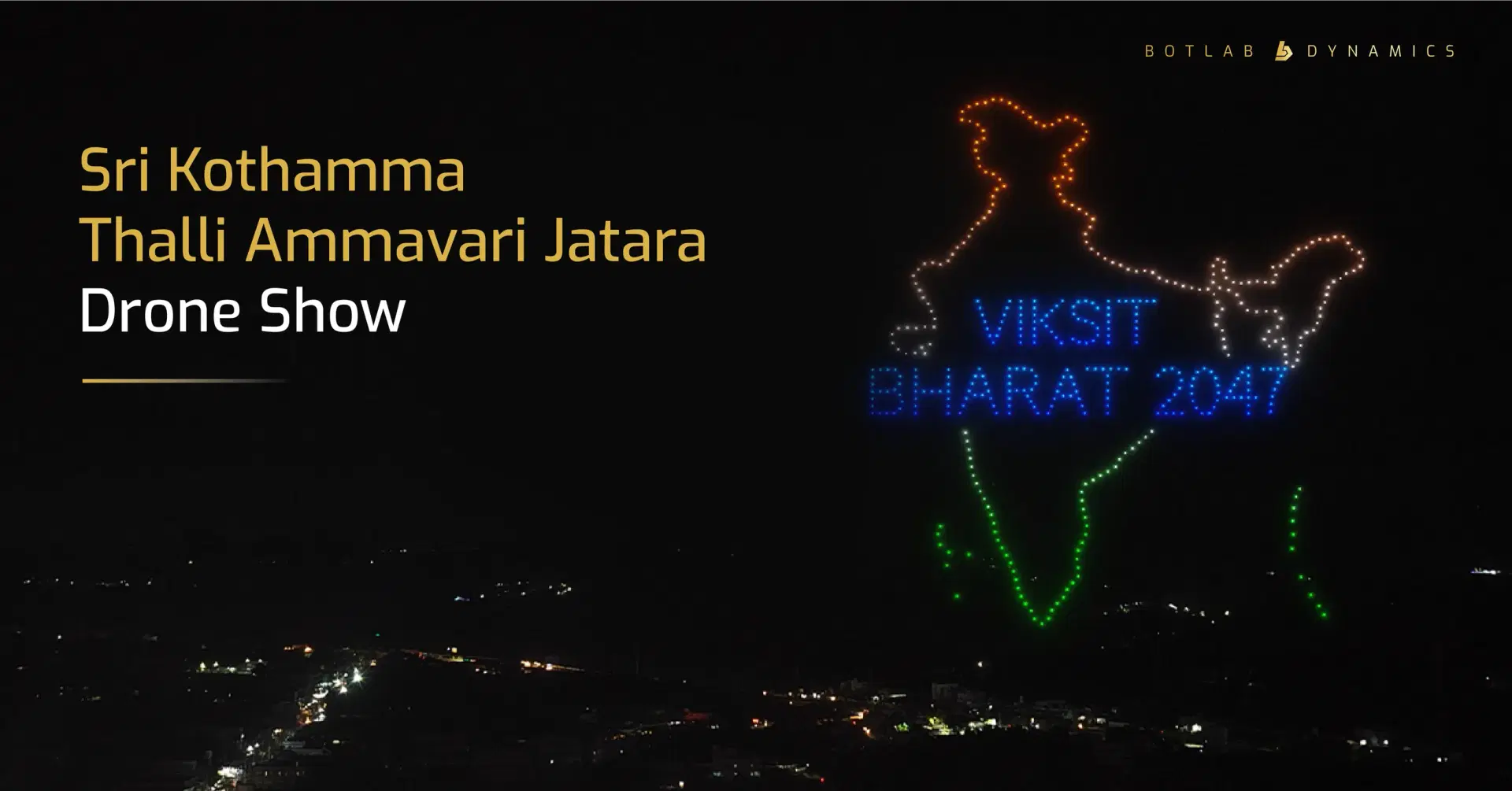 How the Srikakulam Drone Show Added a New Dimension to Ammavari Jatara 2026