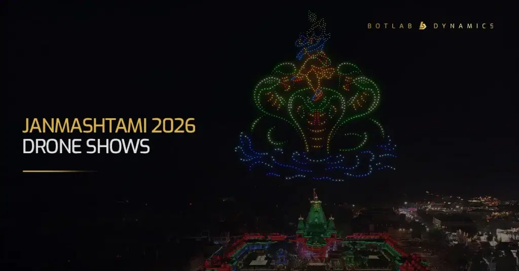 When the Sky Tells Krishna's Story: Janmashtami 2026 Drone Shows