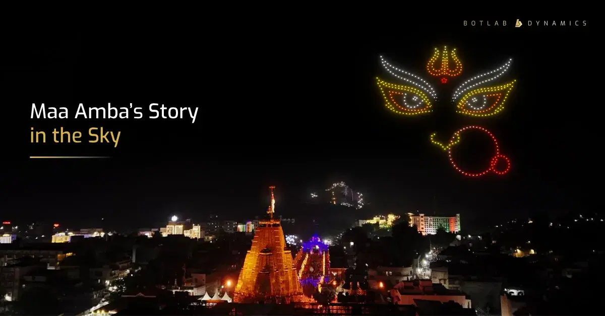 Ambaji Drone Show 2026: When Drones Took the Story of Maa Amba to the Sky