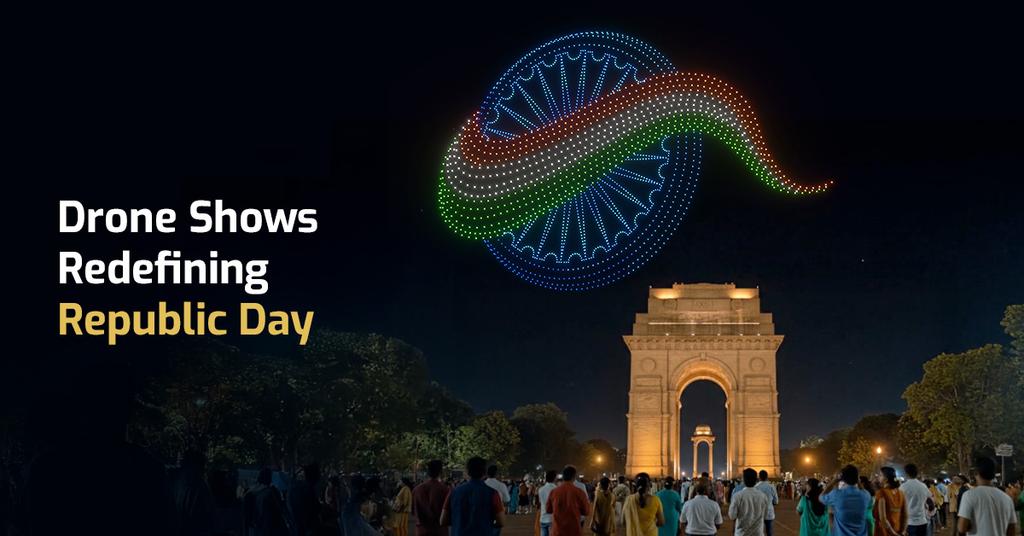 Republic Day Drone Shows Redefining National Celebrations in India