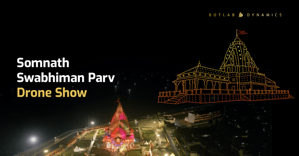 Somnath Swabhiman Parv 2026: A Grand Drone Show in Gujarat