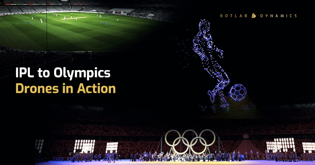 Sports Drone Shows in India: From IPL to Olympics