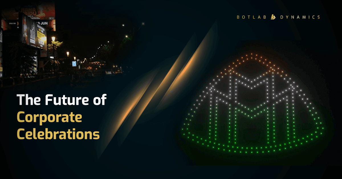 Drone Shows Redefining Major Corporate Milestone Events