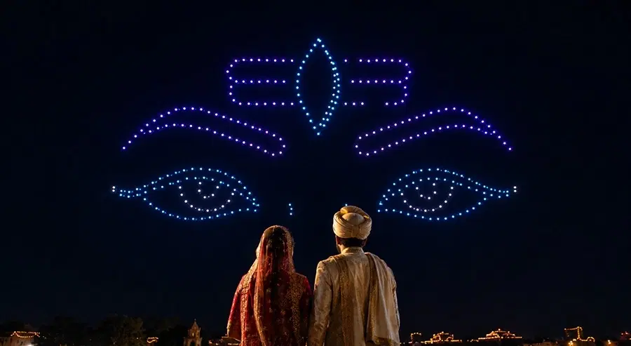 Wedding Drone Shows