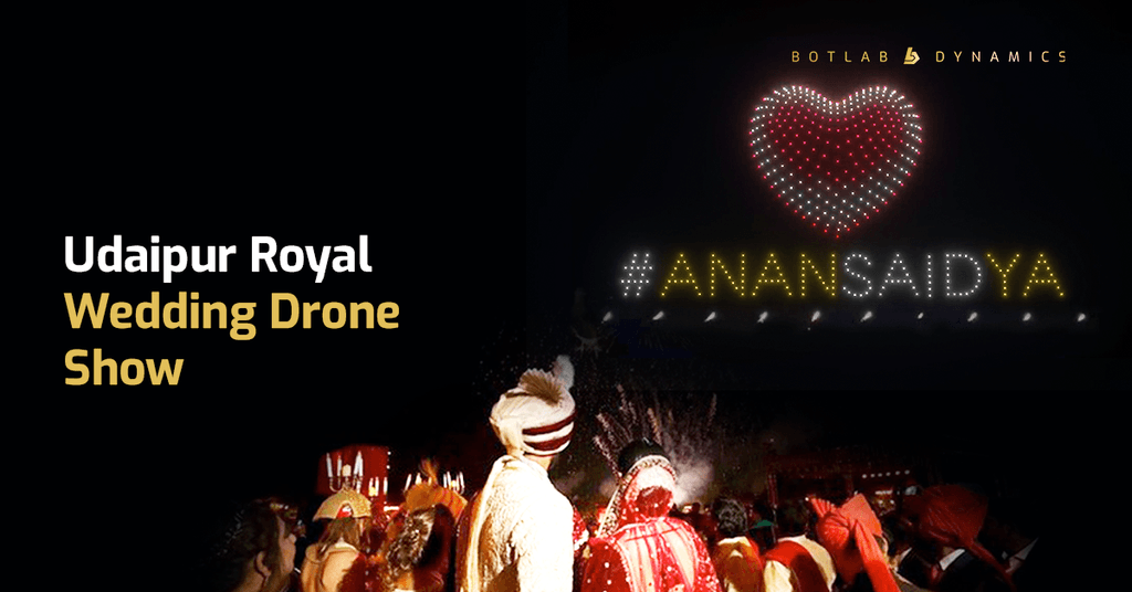 Udaipur Drone Show 2026: Elevating Royal Wedding Celebration