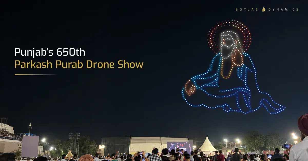 Inside Punjab's 650th Parkash Purab Drone Light Show Campaign