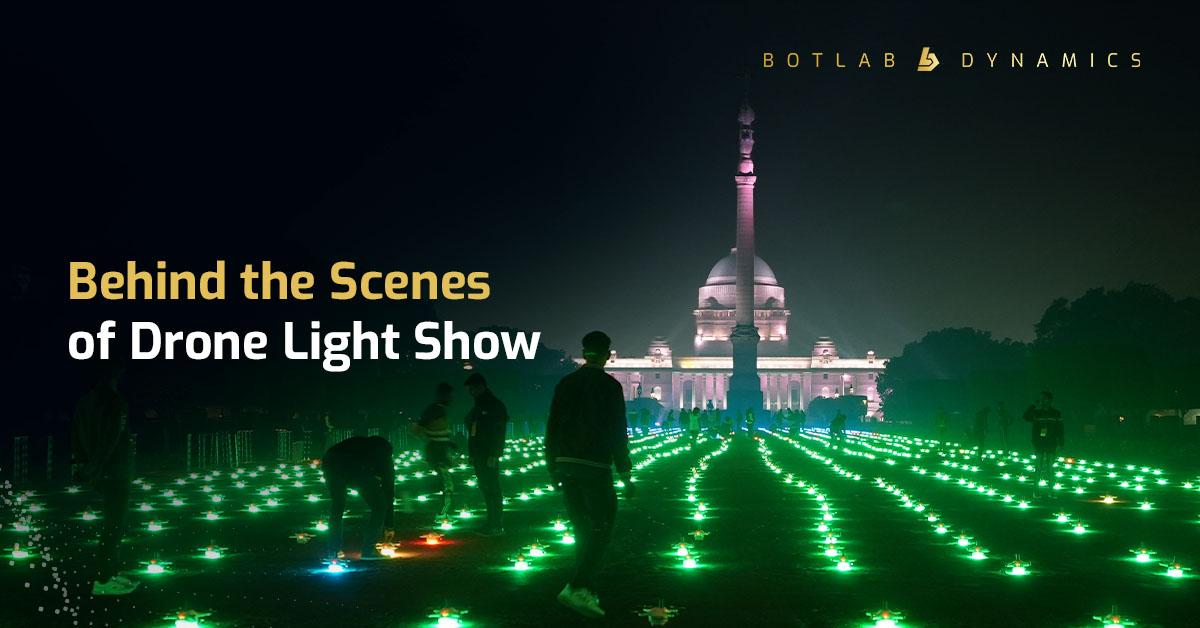 Behind the Scenes of a Drone Light Show: From Coding to Execution